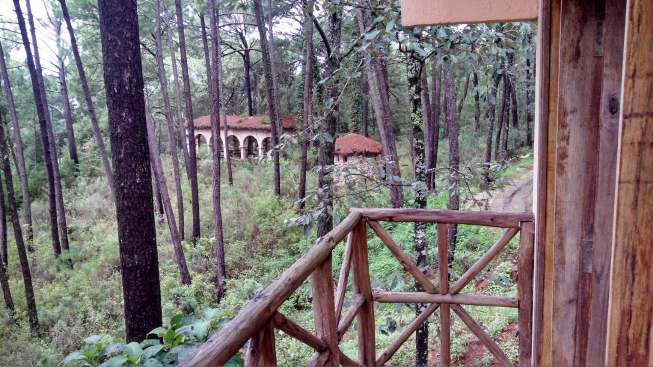 Cabana Rustica A 1Km De Cascada มาซามิตลา ภายนอก รูปภาพ
