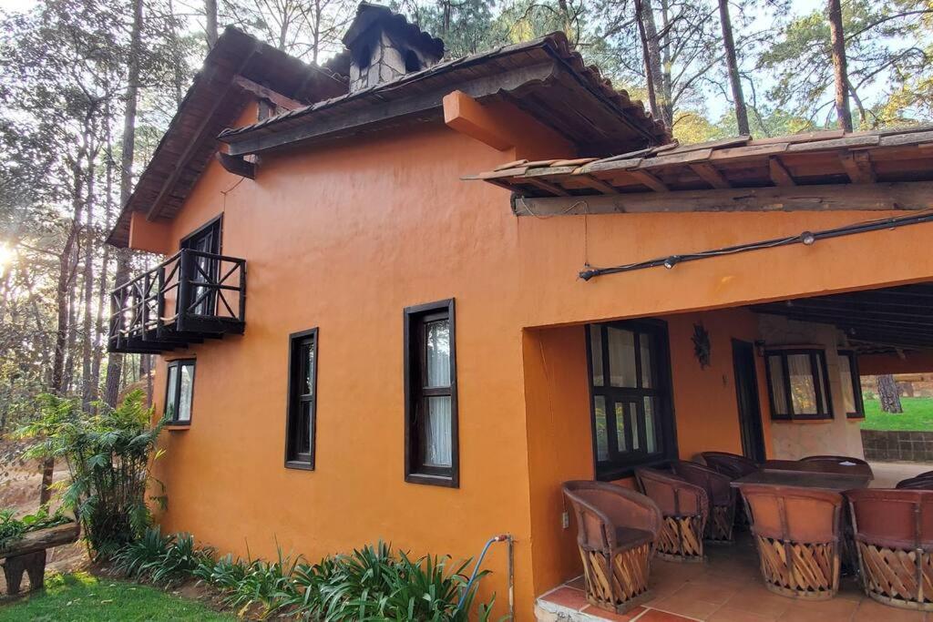 Cabana Rustica A 1Km De Cascada มาซามิตลา ภายนอก รูปภาพ