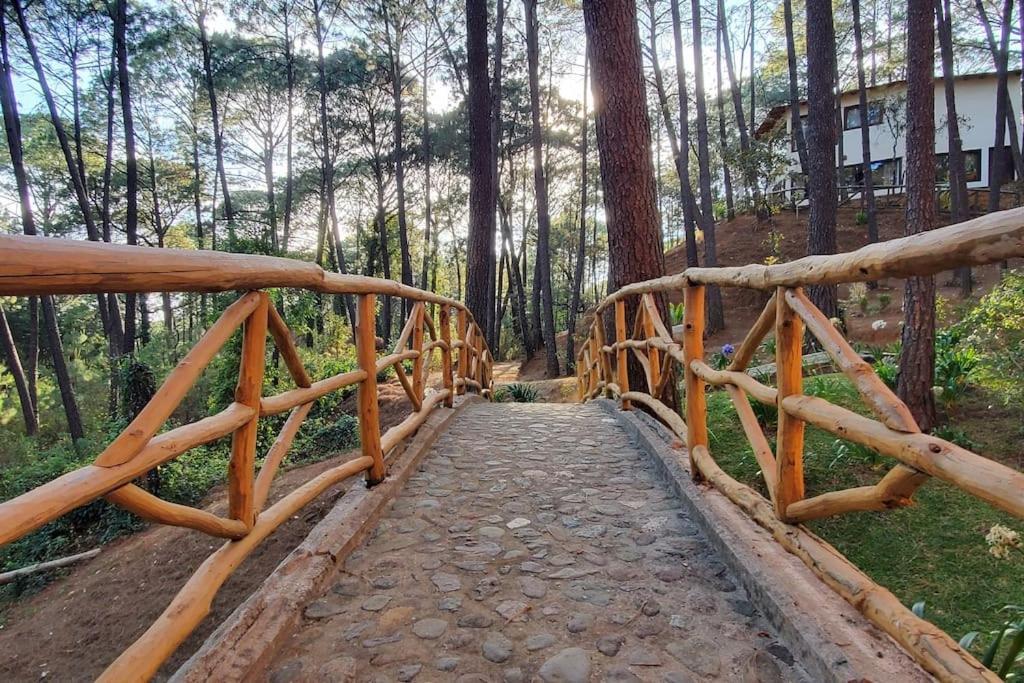 Cabana Rustica A 1Km De Cascada มาซามิตลา ภายนอก รูปภาพ